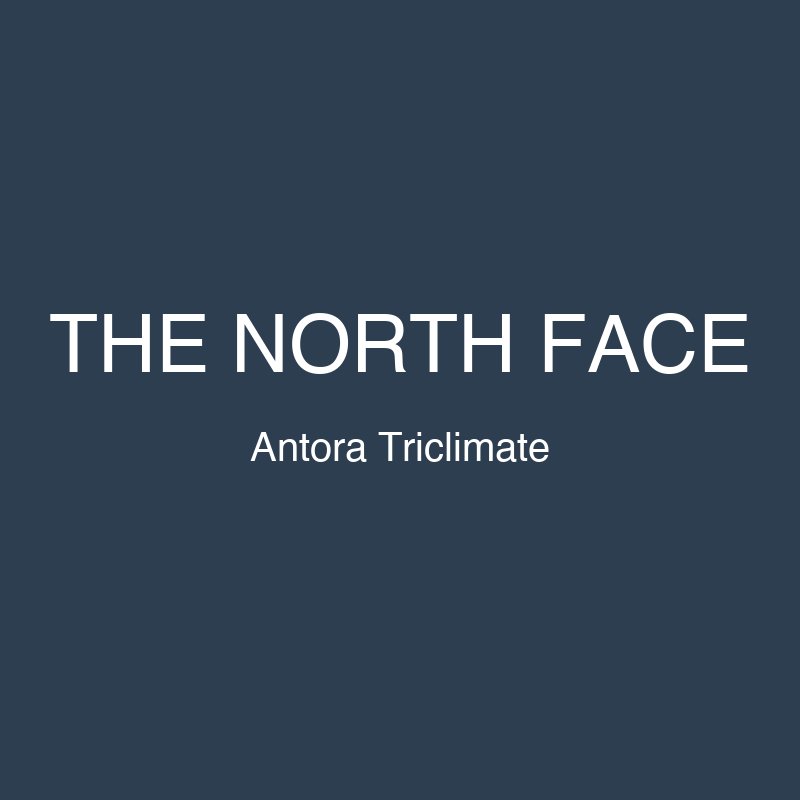 The North Face Antora Triclimate jacket